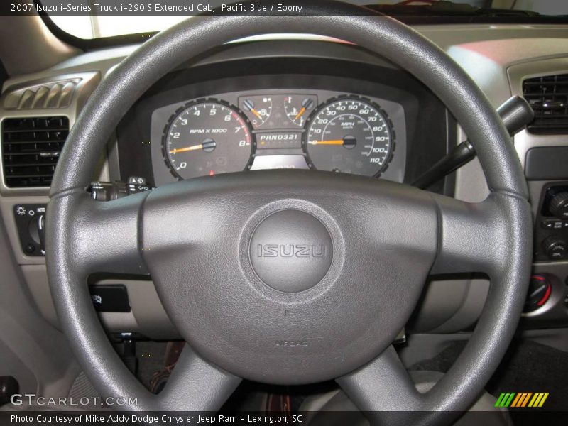 Pacific Blue / Ebony 2007 Isuzu i-Series Truck i-290 S Extended Cab