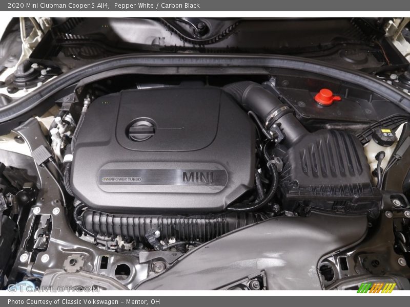 Pepper White / Carbon Black 2020 Mini Clubman Cooper S All4