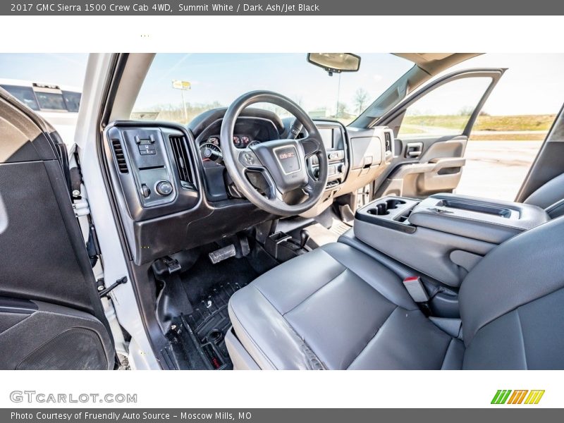  2017 Sierra 1500 Crew Cab 4WD Dark Ash/Jet Black Interior