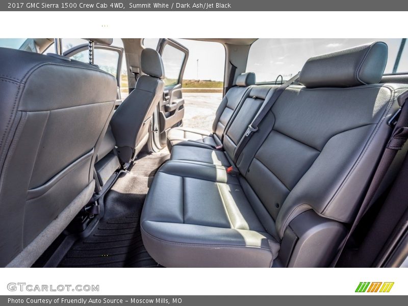 Rear Seat of 2017 Sierra 1500 Crew Cab 4WD