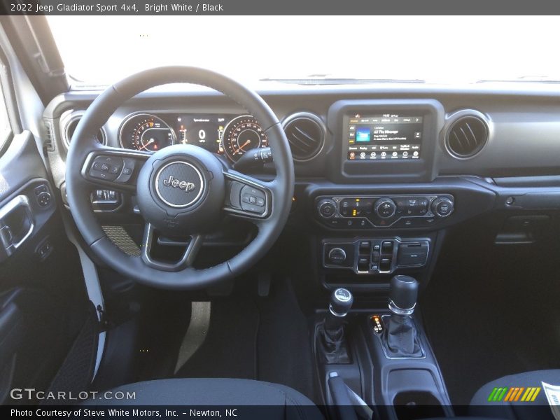 Bright White / Black 2022 Jeep Gladiator Sport 4x4