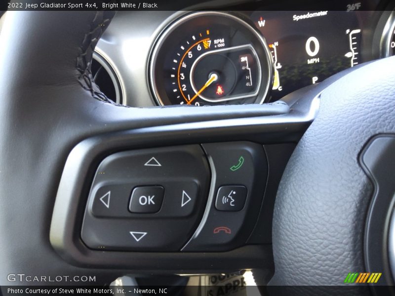 Bright White / Black 2022 Jeep Gladiator Sport 4x4