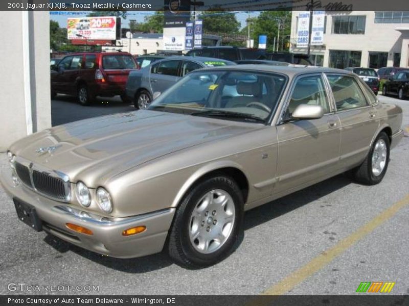 Topaz Metallic / Cashmere 2001 Jaguar XJ XJ8