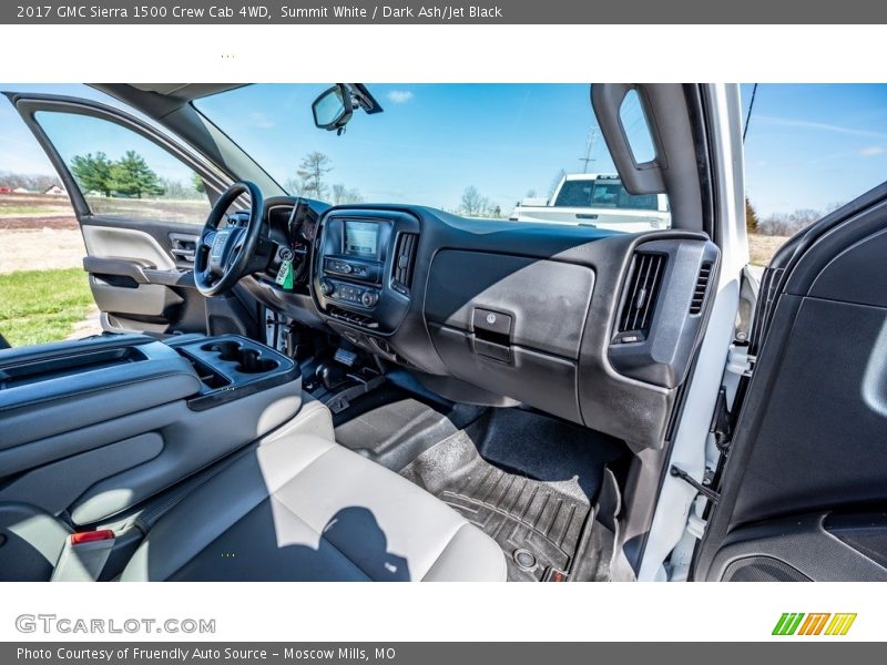 Summit White / Dark Ash/Jet Black 2017 GMC Sierra 1500 Crew Cab 4WD