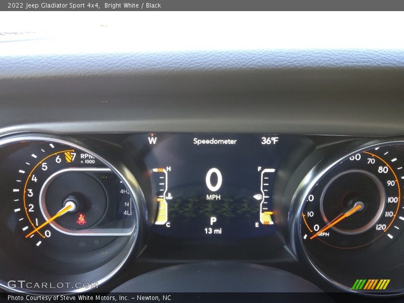 Bright White / Black 2022 Jeep Gladiator Sport 4x4