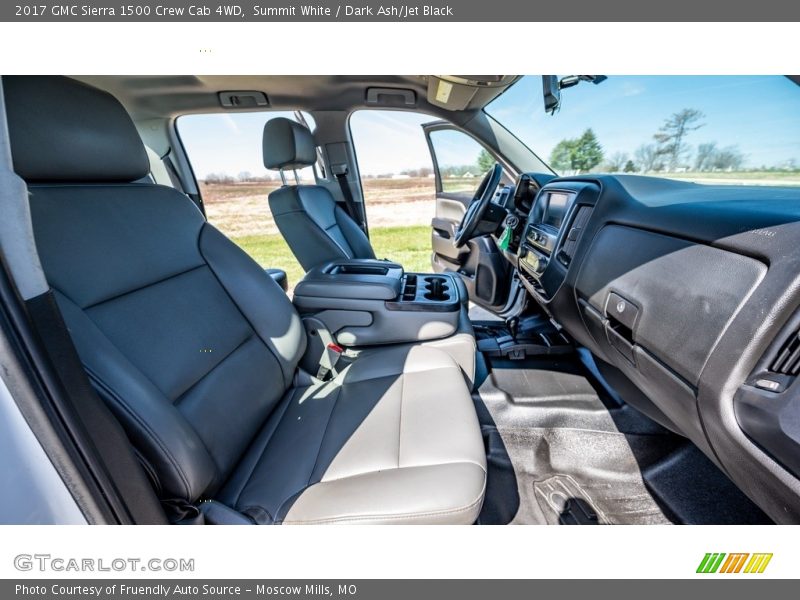 Summit White / Dark Ash/Jet Black 2017 GMC Sierra 1500 Crew Cab 4WD