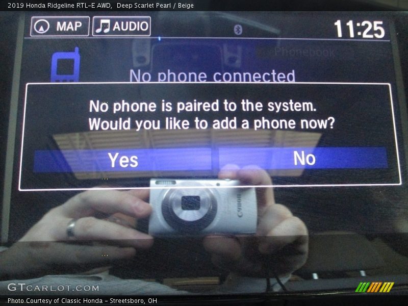 Deep Scarlet Pearl / Beige 2019 Honda Ridgeline RTL-E AWD