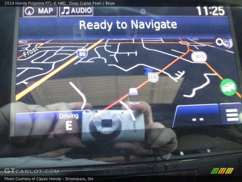 Deep Scarlet Pearl / Beige 2019 Honda Ridgeline RTL-E AWD