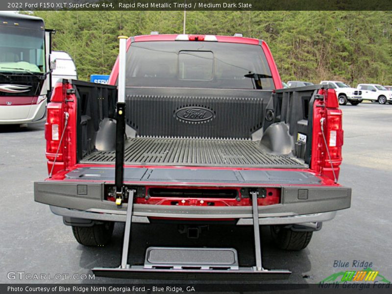 Rapid Red Metallic Tinted / Medium Dark Slate 2022 Ford F150 XLT SuperCrew 4x4