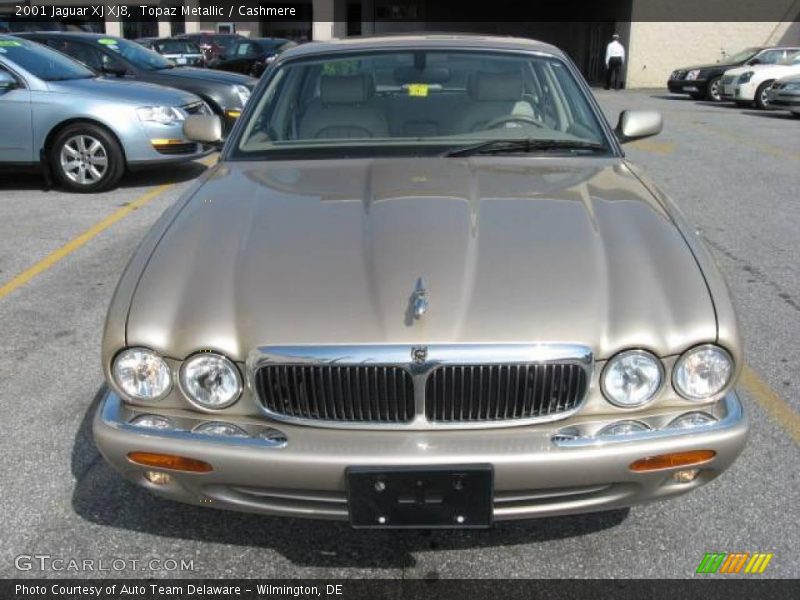 Topaz Metallic / Cashmere 2001 Jaguar XJ XJ8