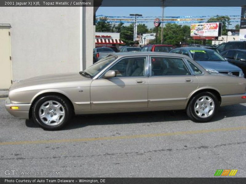 Topaz Metallic / Cashmere 2001 Jaguar XJ XJ8