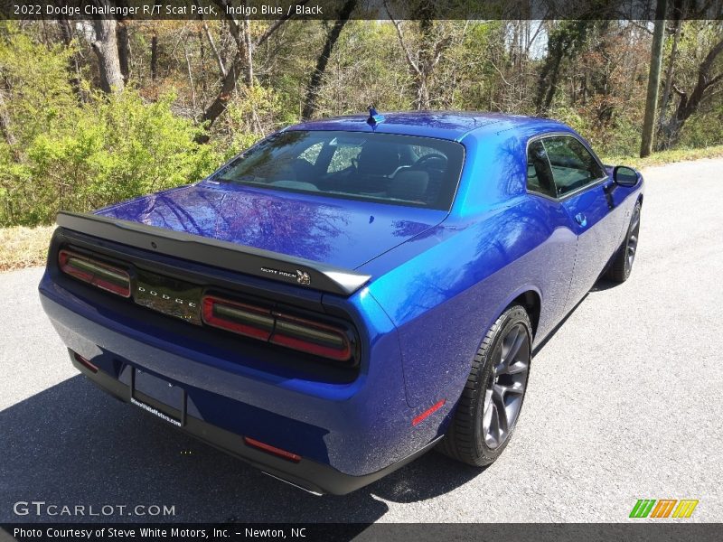 Indigo Blue / Black 2022 Dodge Challenger R/T Scat Pack