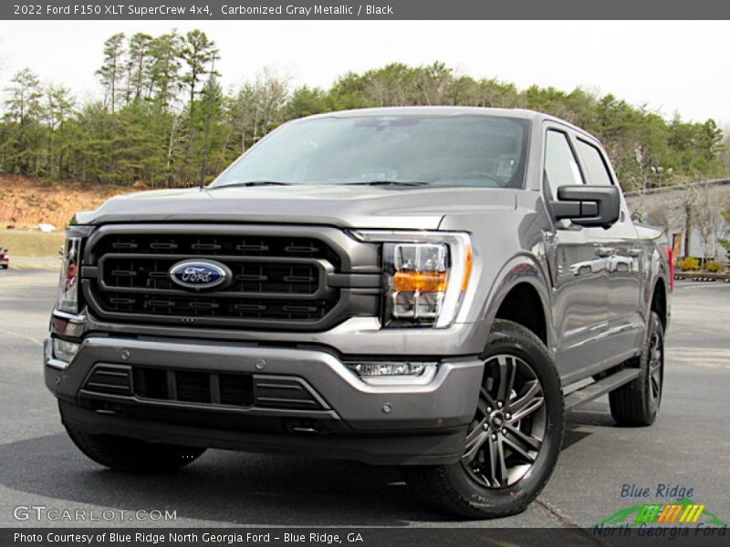 Carbonized Gray Metallic / Black 2022 Ford F150 XLT SuperCrew 4x4