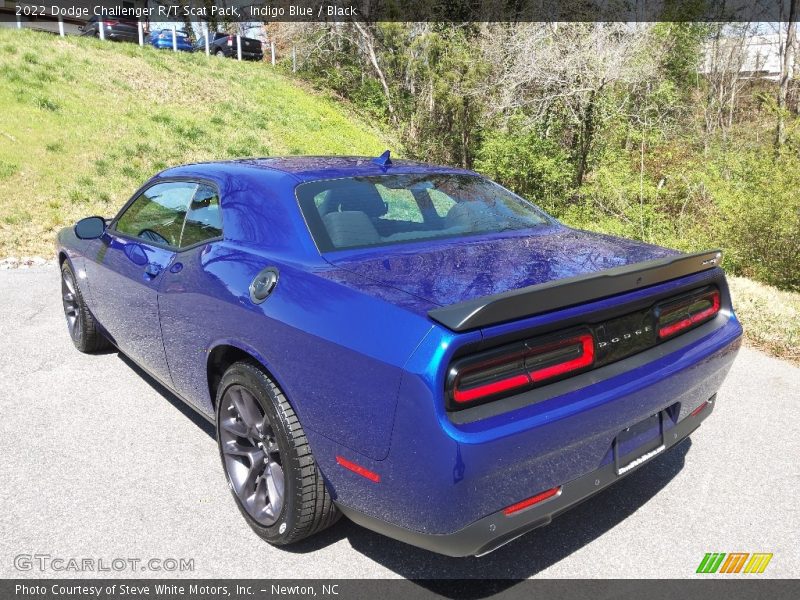 Indigo Blue / Black 2022 Dodge Challenger R/T Scat Pack