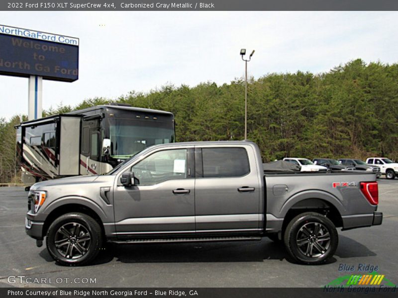 Carbonized Gray Metallic / Black 2022 Ford F150 XLT SuperCrew 4x4