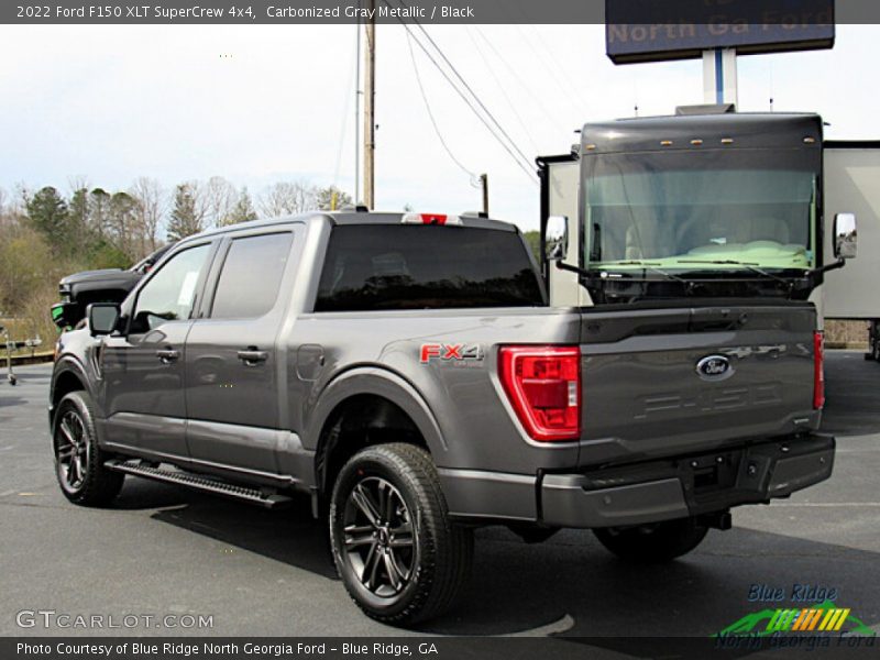 Carbonized Gray Metallic / Black 2022 Ford F150 XLT SuperCrew 4x4