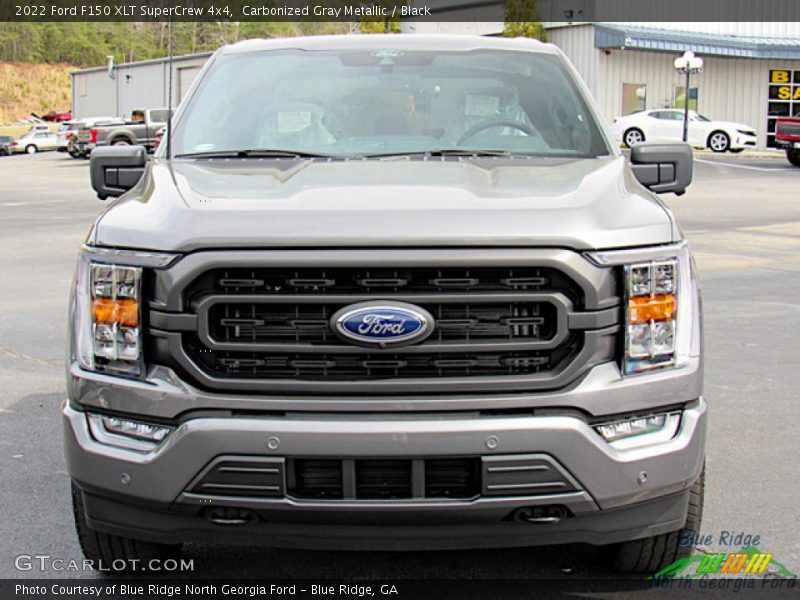 Carbonized Gray Metallic / Black 2022 Ford F150 XLT SuperCrew 4x4