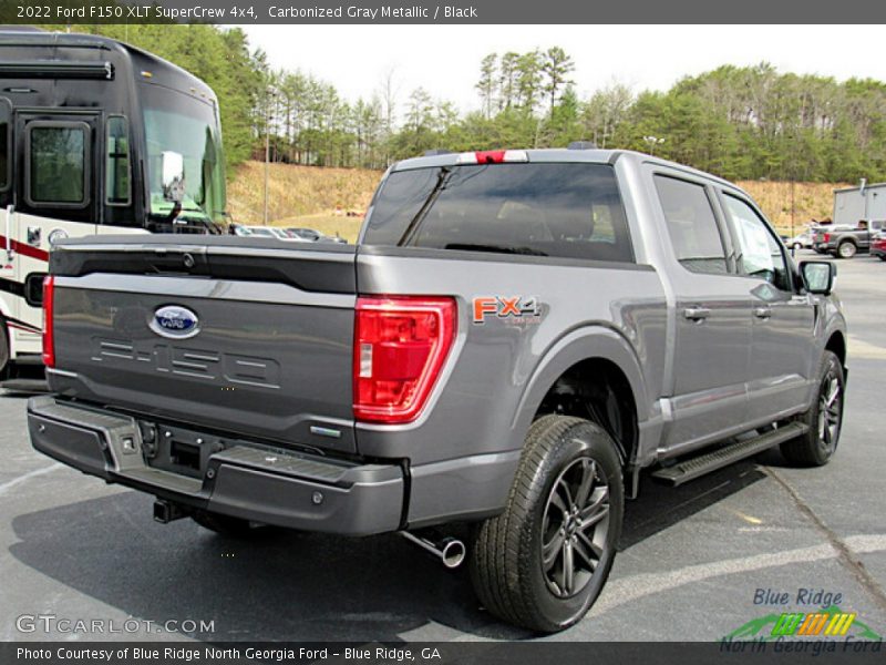 Carbonized Gray Metallic / Black 2022 Ford F150 XLT SuperCrew 4x4