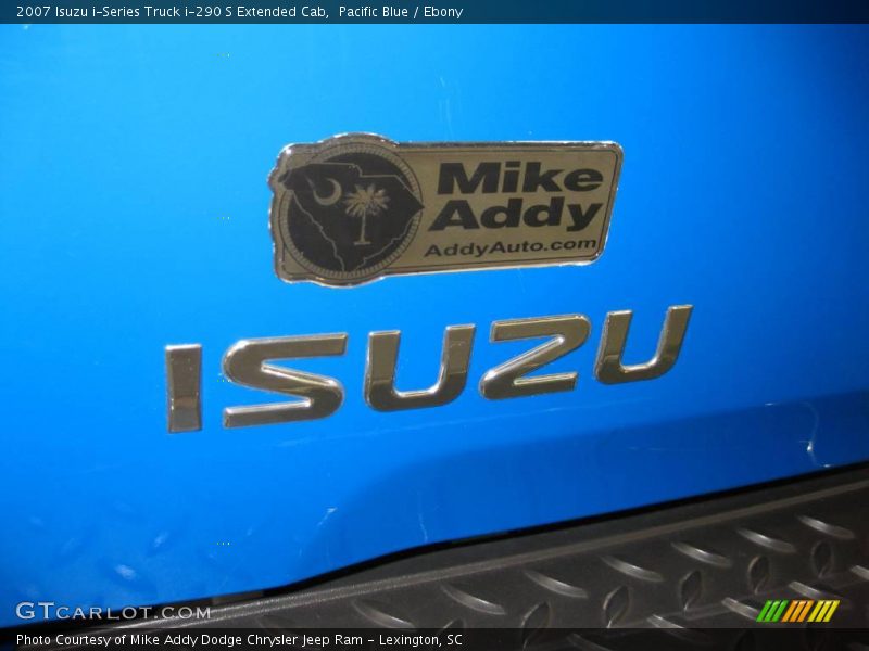 Pacific Blue / Ebony 2007 Isuzu i-Series Truck i-290 S Extended Cab