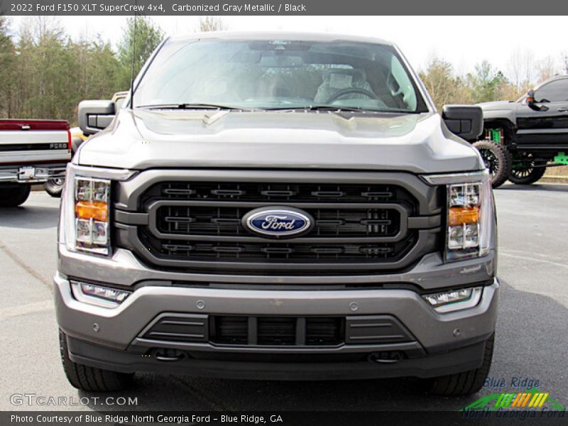 Carbonized Gray Metallic / Black 2022 Ford F150 XLT SuperCrew 4x4