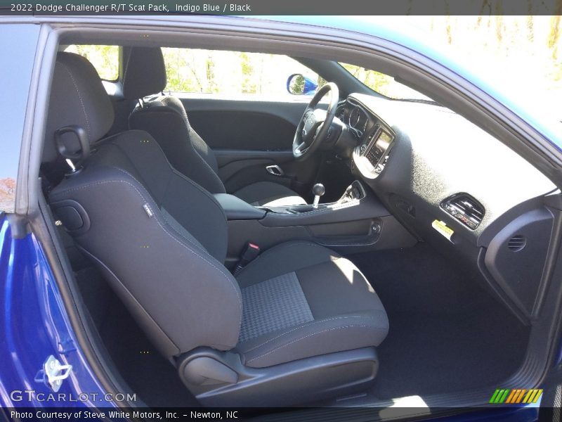 Front Seat of 2022 Challenger R/T Scat Pack