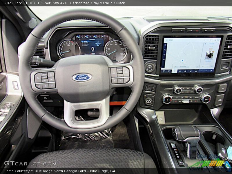 Carbonized Gray Metallic / Black 2022 Ford F150 XLT SuperCrew 4x4