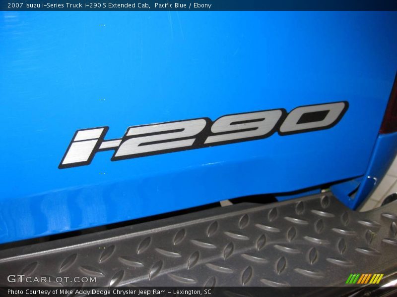 Pacific Blue / Ebony 2007 Isuzu i-Series Truck i-290 S Extended Cab