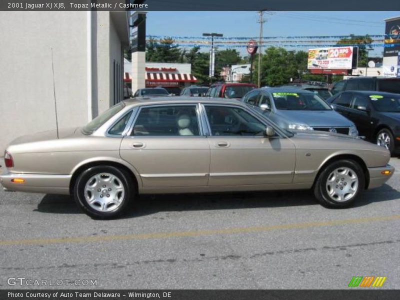 Topaz Metallic / Cashmere 2001 Jaguar XJ XJ8