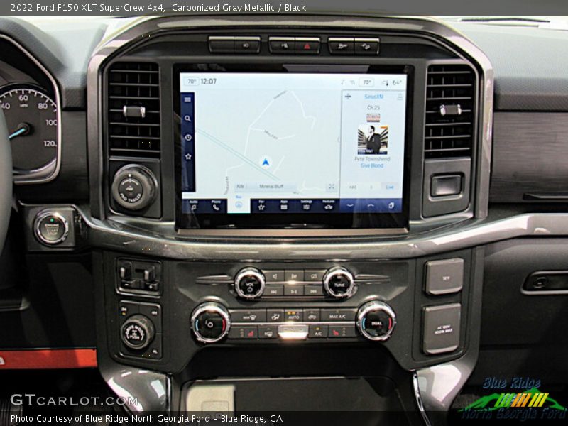 Carbonized Gray Metallic / Black 2022 Ford F150 XLT SuperCrew 4x4