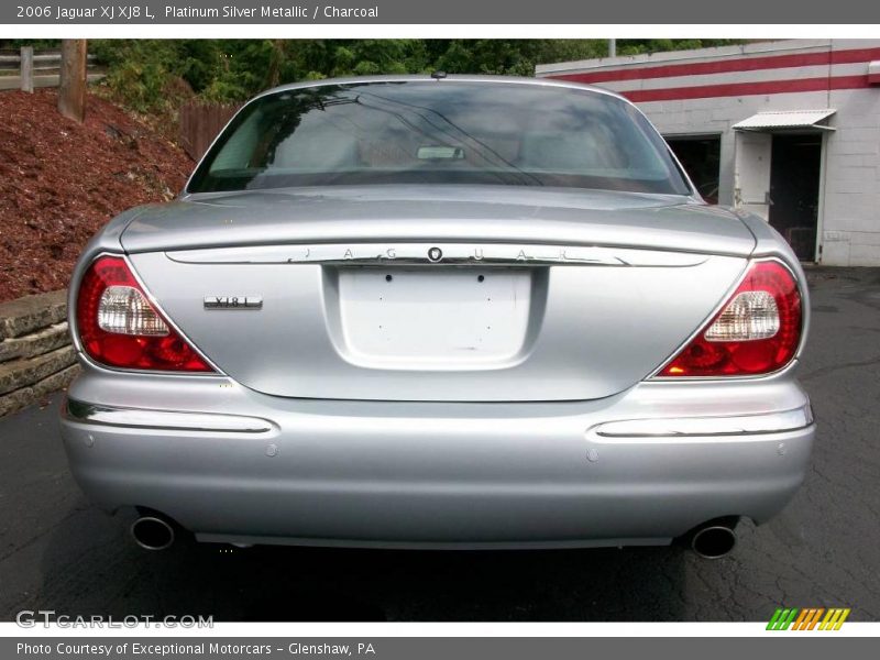 Platinum Silver Metallic / Charcoal 2006 Jaguar XJ XJ8 L
