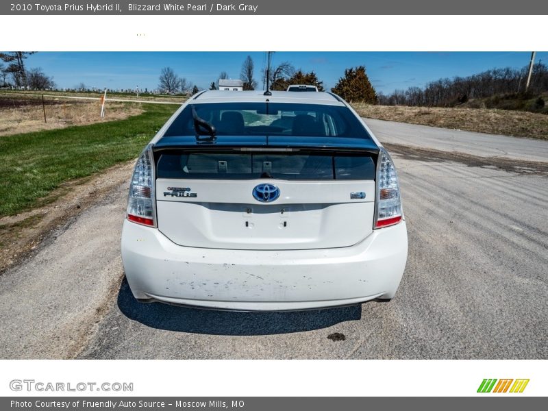 Blizzard White Pearl / Dark Gray 2010 Toyota Prius Hybrid II