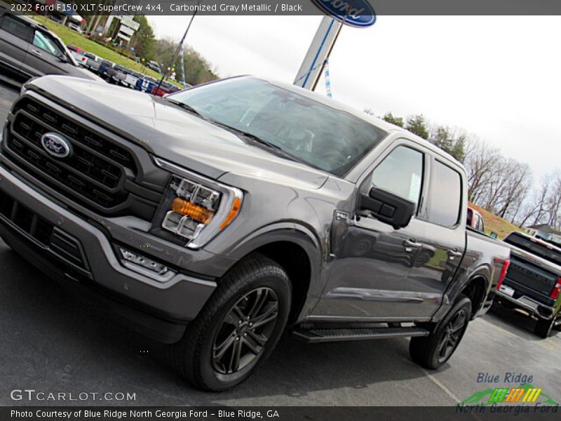 Carbonized Gray Metallic / Black 2022 Ford F150 XLT SuperCrew 4x4