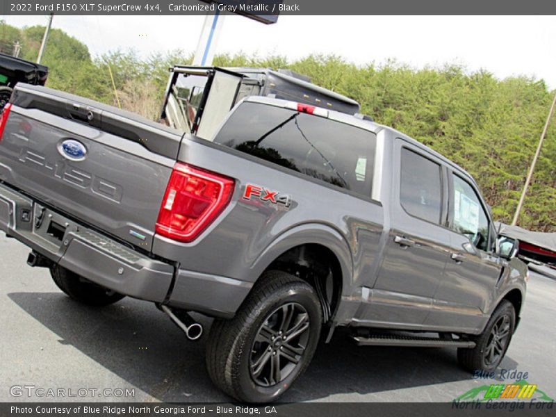 Carbonized Gray Metallic / Black 2022 Ford F150 XLT SuperCrew 4x4