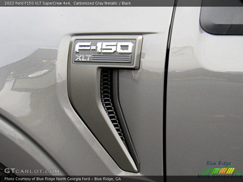 Carbonized Gray Metallic / Black 2022 Ford F150 XLT SuperCrew 4x4