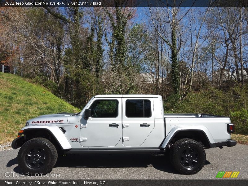 Silver Zynith / Black 2022 Jeep Gladiator Mojave 4x4