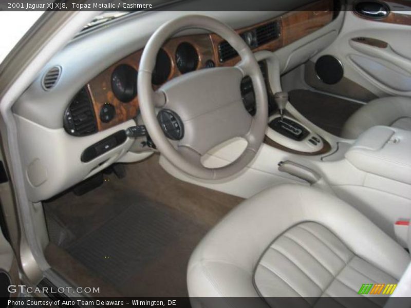 Topaz Metallic / Cashmere 2001 Jaguar XJ XJ8