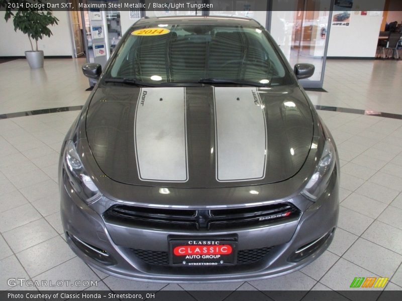 Maximum Steel Metallic / Black/Light Tungsten 2014 Dodge Dart SXT
