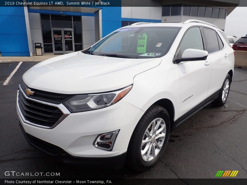 Summit White / Jet Black 2019 Chevrolet Equinox LT AWD