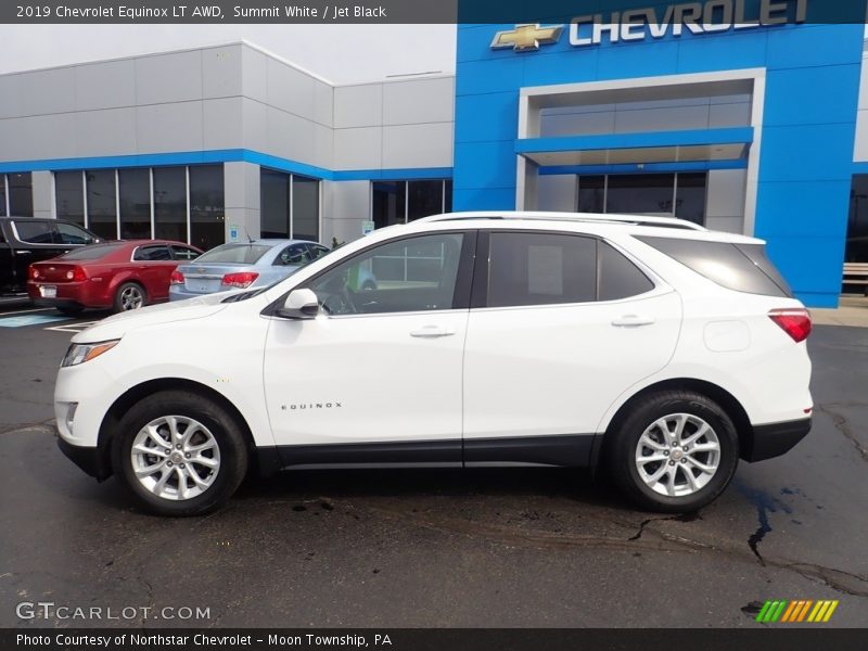 Summit White / Jet Black 2019 Chevrolet Equinox LT AWD