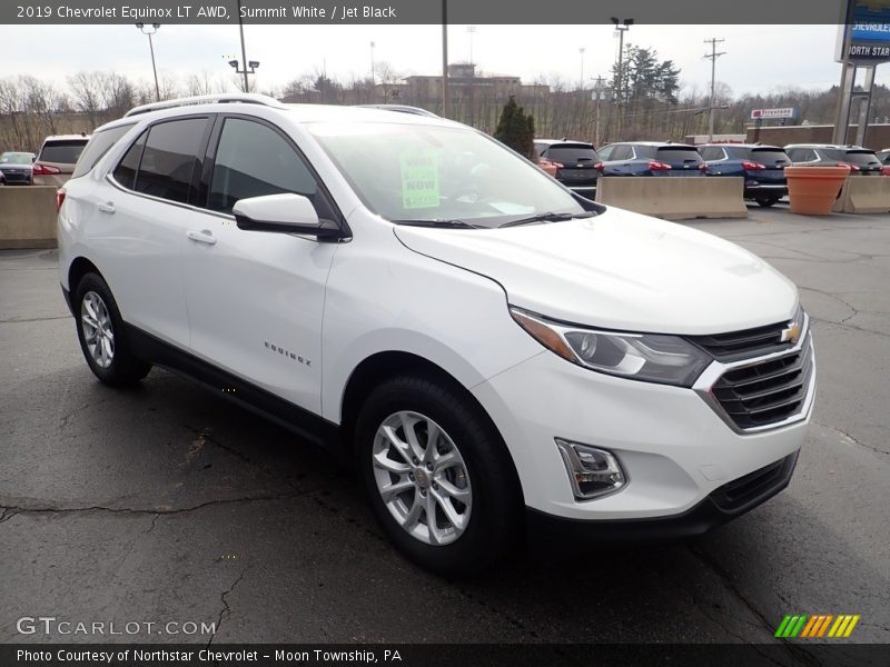 Summit White / Jet Black 2019 Chevrolet Equinox LT AWD