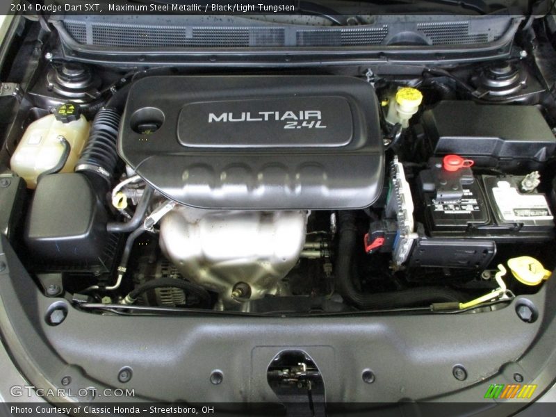 Maximum Steel Metallic / Black/Light Tungsten 2014 Dodge Dart SXT
