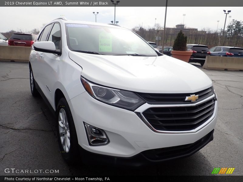Summit White / Jet Black 2019 Chevrolet Equinox LT AWD