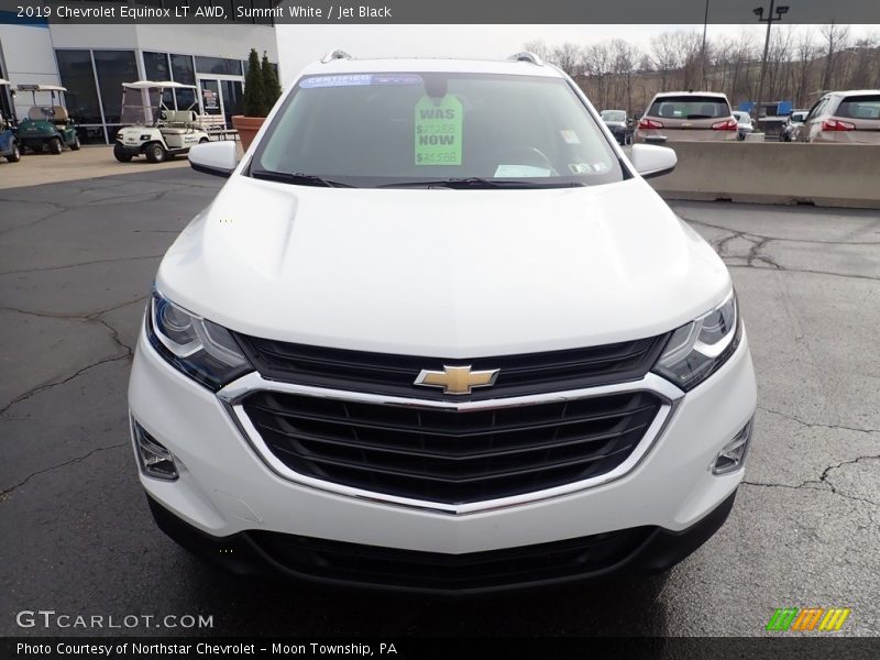 Summit White / Jet Black 2019 Chevrolet Equinox LT AWD