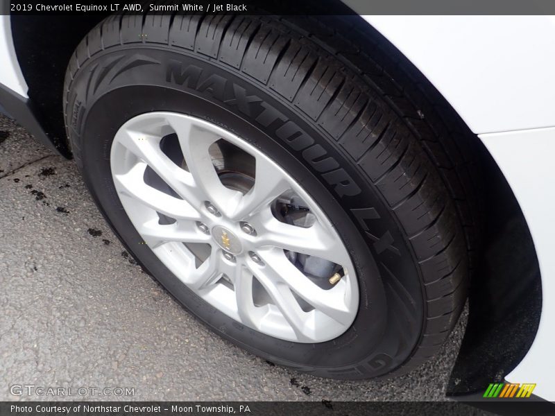 Summit White / Jet Black 2019 Chevrolet Equinox LT AWD