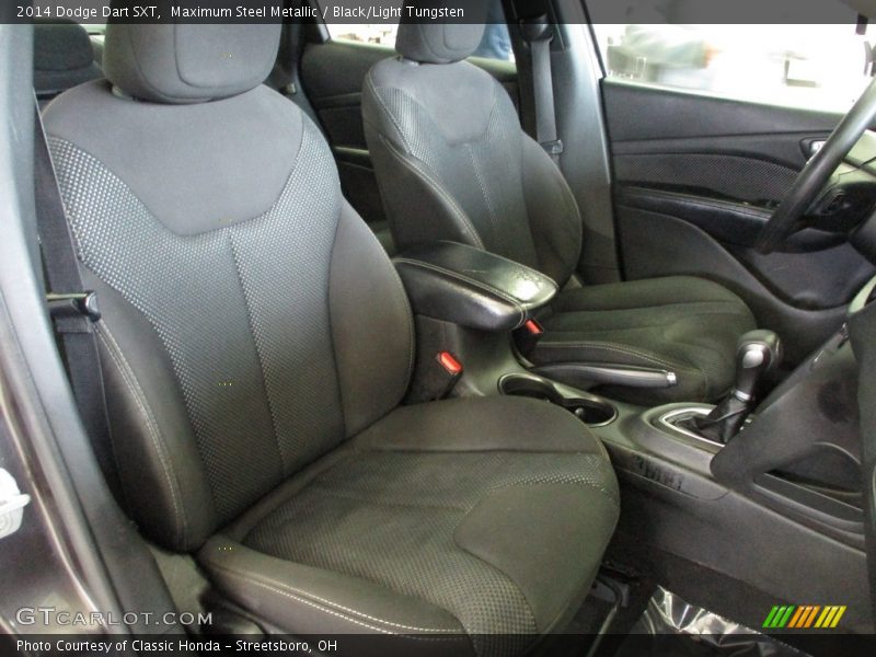 Maximum Steel Metallic / Black/Light Tungsten 2014 Dodge Dart SXT