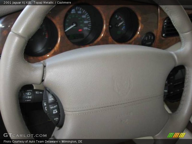 Topaz Metallic / Cashmere 2001 Jaguar XJ XJ8