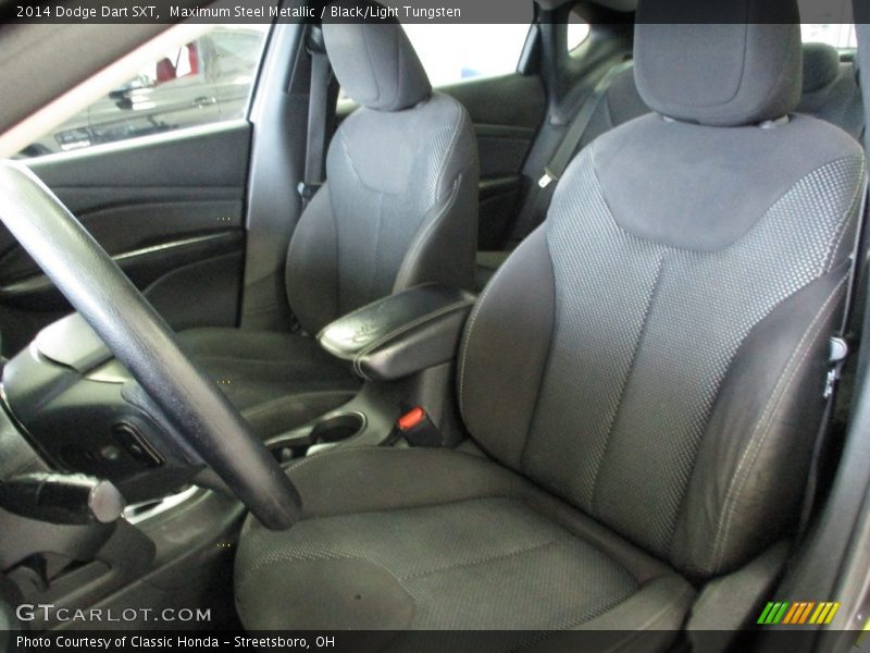 Maximum Steel Metallic / Black/Light Tungsten 2014 Dodge Dart SXT