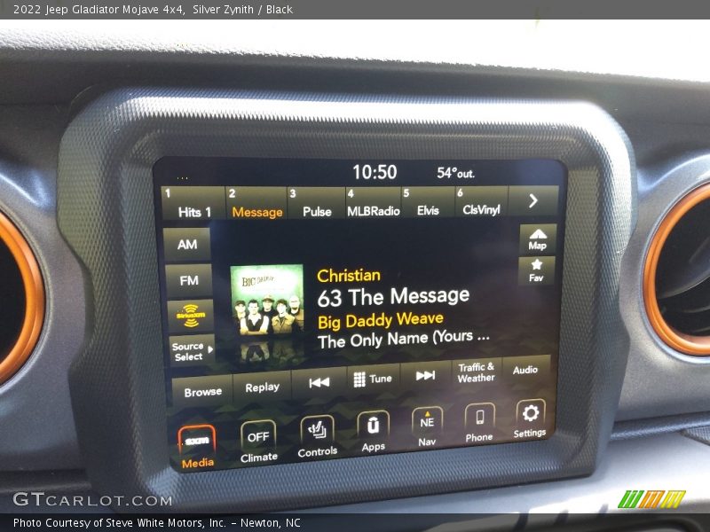 Silver Zynith / Black 2022 Jeep Gladiator Mojave 4x4