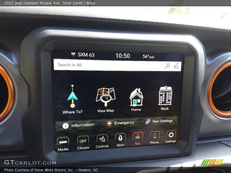 Silver Zynith / Black 2022 Jeep Gladiator Mojave 4x4