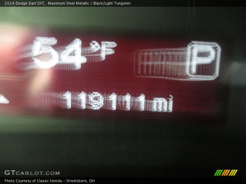 Maximum Steel Metallic / Black/Light Tungsten 2014 Dodge Dart SXT
